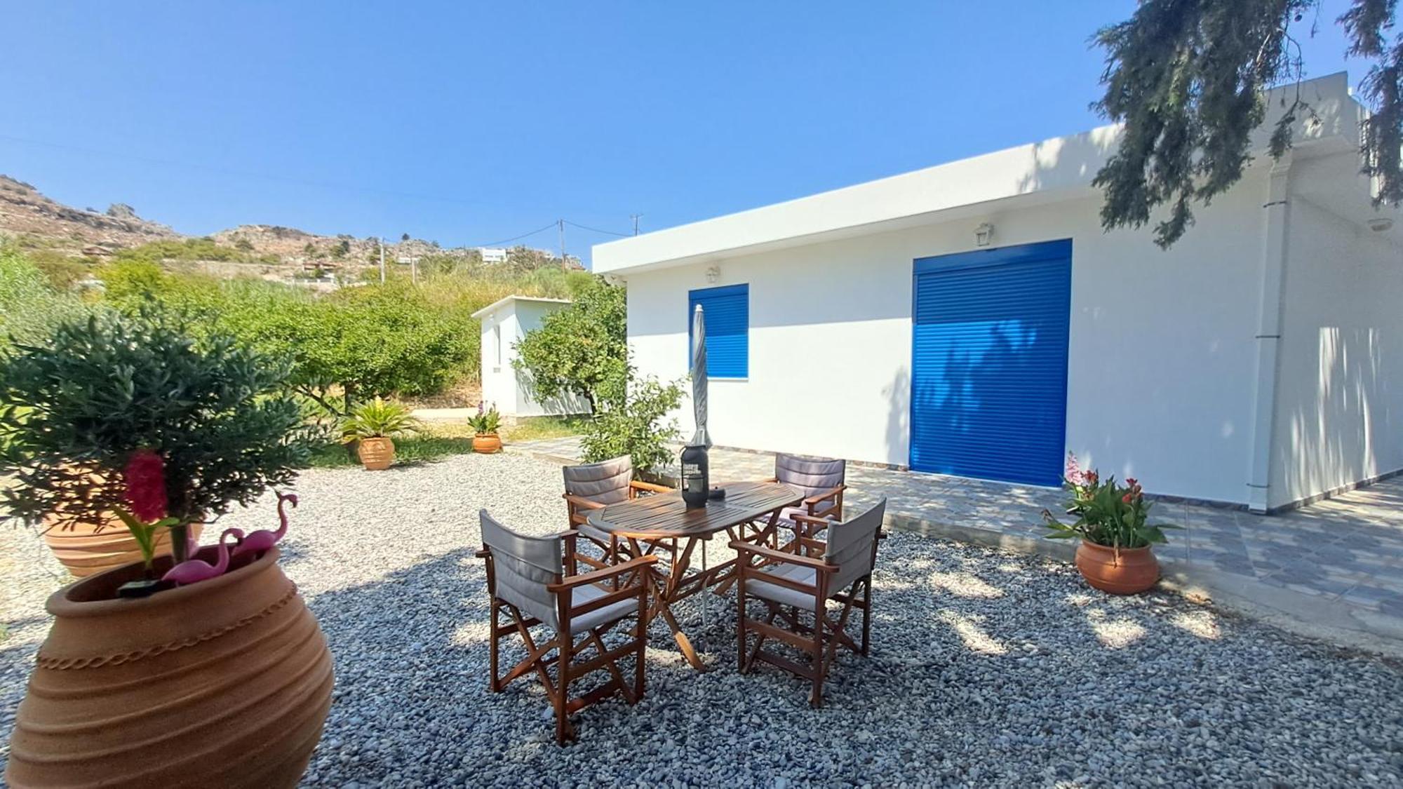 Villa Deja Blue à Archangelos  Extérieur photo